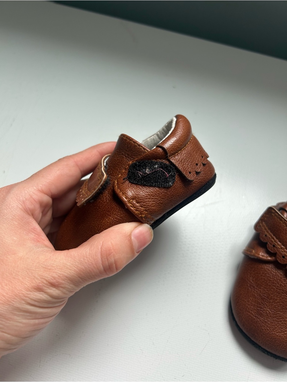 3/25 jack and lily 0-6 month shoes - Picture 3 of 3